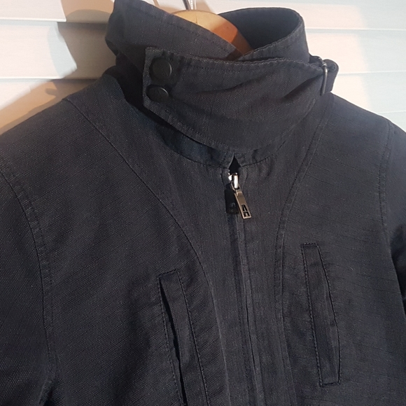 GUC small Addict Clothing black denim bomber - Picture 2 of 8